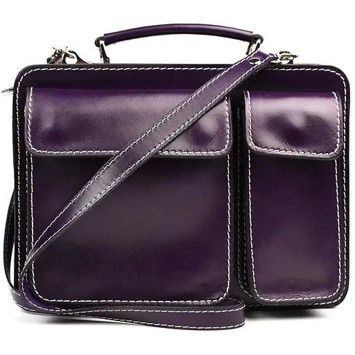 Жіночий шкіряний портфель Firenze 28х19х11 см sum0026464 - фото 5