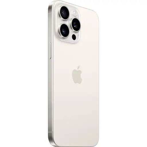 Смартфон Apple iPhone 15 Pro 256GB White Titanium (MTV43) Б/У [162060] - фото 3