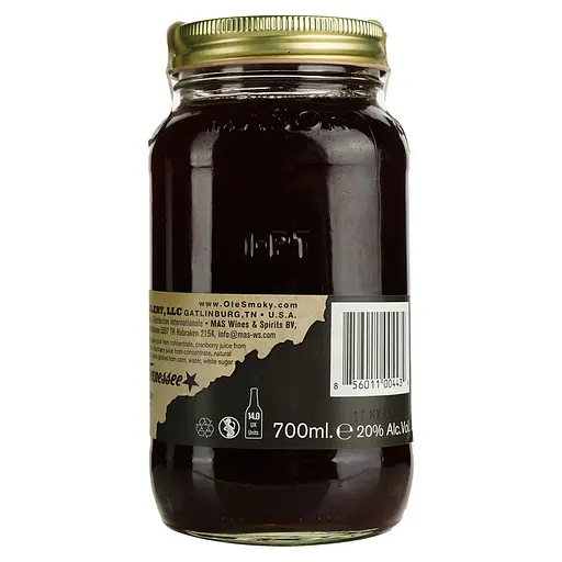 Віскі Ole Smoky Moonshine Blackberry 20% 0.7 л - фото 3