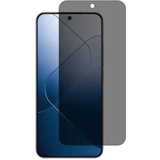 Захисне скло Epik Privacy 5D для Xiaomi 13T / 13T Pro / Redmi Note 13 4G Чорний