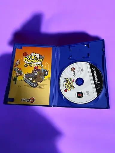 Диск с игрой на PlayStation 2 лицензия Cel Damage: Overdrive - фото 3