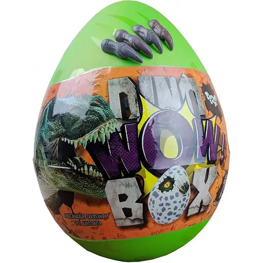 Набір креативної творчості Danko Toys Dino Wow Box зелений DWB-01-01U - фото 1