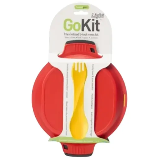 Набор посуды Humangear GoKit Light 5-tool Mess Kit Charcoal/Red (1054-022.0123)
