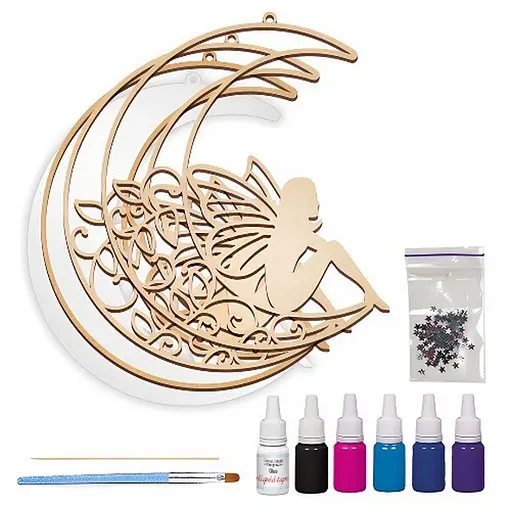 Набір для вітражного живопису за номерами "Красива Казка" FDSGK-12 - фото 2