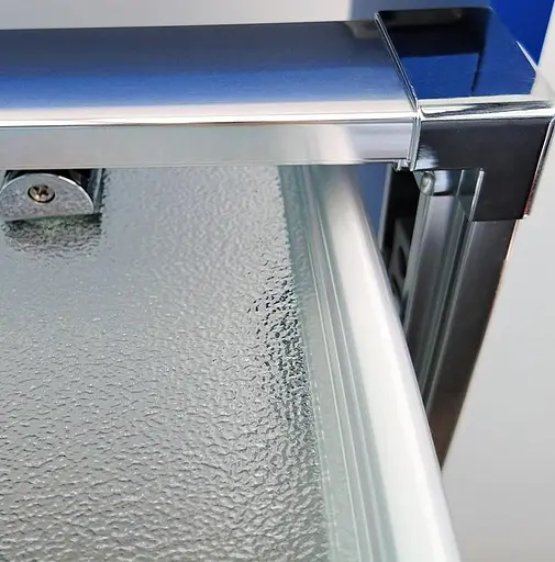 Душевая кабина Dusel A-513 80x80x190 шиншилла, Универсальная, матовый, хром, 80x80 - фото 5