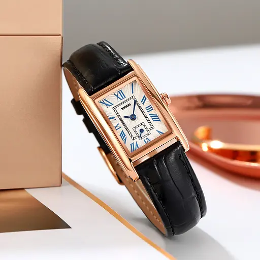 Наручний годинник жіночий 2297RGBK Rose Gold-Black Skmei acs0030035 - фото 4