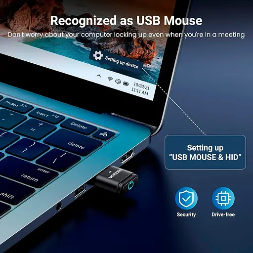 Bluetooth-адаптер Ugreen BT301 Bluetooth V 5.3 Adapter Black (35994) [141937] - фото 6