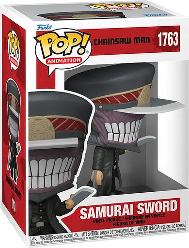 Фигурка Funko Pop Человек-бензопила Человек-катана Chainsaw Man Samurai Sword 10 см FP CM SS 1763 - фото 2