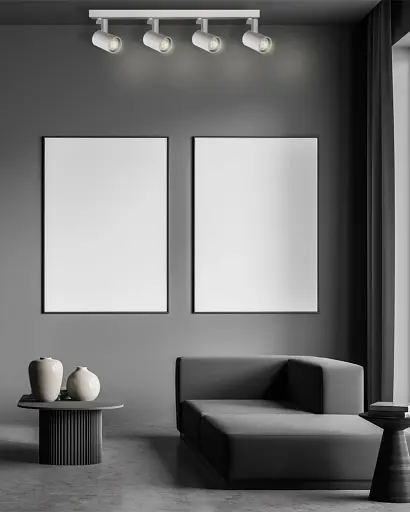 Светильник поворотный, спот Goldlux 328755 Lynx GU10 4x10W IP20 белый - фото 2