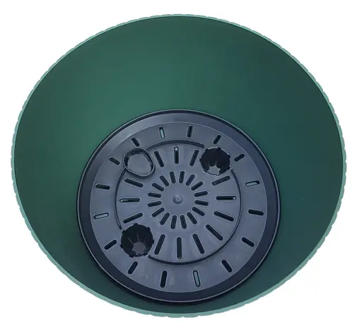 Горшок для растений Prosperplast Lamia Dlal240-2411U, зеленый - фото 4