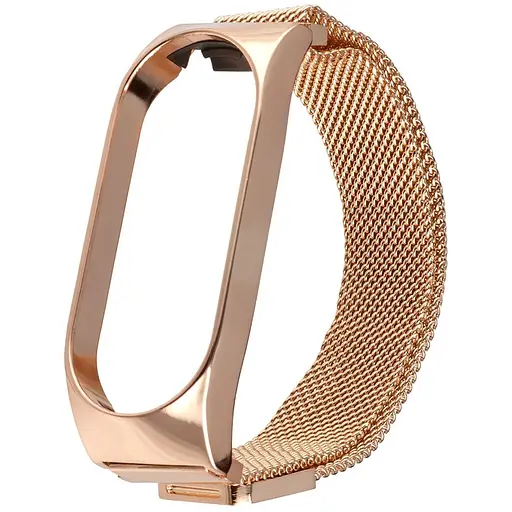 Ремінець Міланська Петля Mi Band 7 Classic Gold - фото 1
