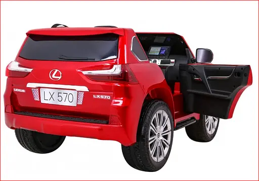 Электромобиль Ramiz Lexus LX570 окрашенный 2x12 В на пульте управления, черный (PA.DK-LX570.EXL.CZ) - фото 15
