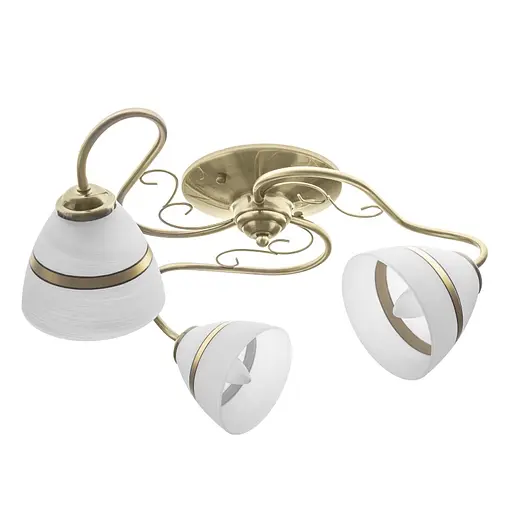 Люстра стельова Brille в спальню E27 60W BZ (LK-599C/3)