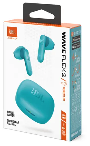 Гарнитура JBL WAVE FLEX 2 Blue (JBLWFLEX2BLU) - фото 11