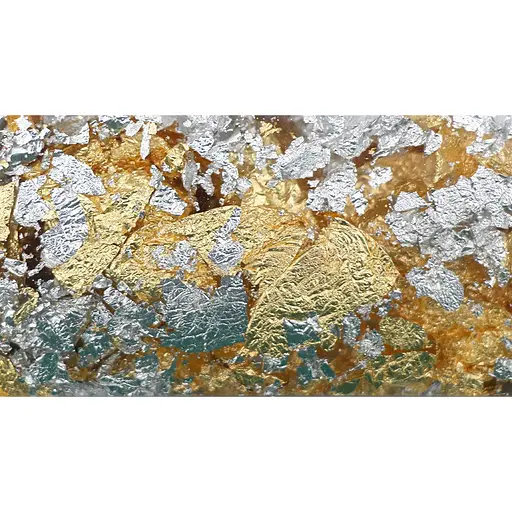 Поталь пластівці мікс золото-срібло 1 г DK25218 - фото 2