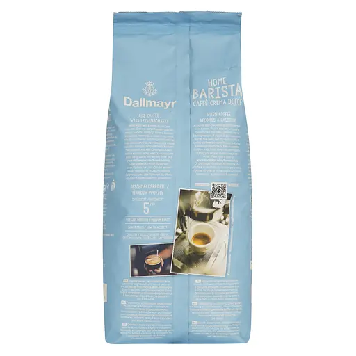 Кава в зернах Dallmayr Home Barista Caffé Crema Dolce смажена 1 кг - фото 4