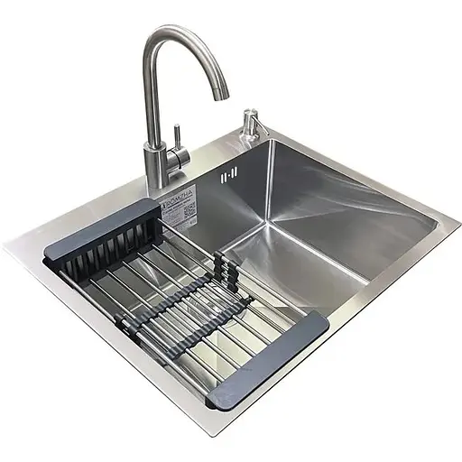 Комплект мойка + смеситель Romzha Arta U-550S Max (A) - фото 3