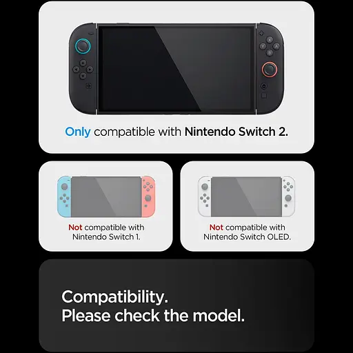 Чехол Spigen Dual Grip для Nintendo Switch 2 Black (ACS09310) [143870] - фото 6