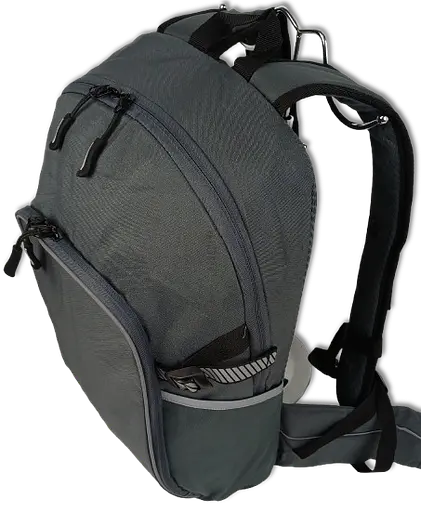 Спортивный рюкзак с дождевиком 17,5L серый ASCE sum0028828 - фото 5