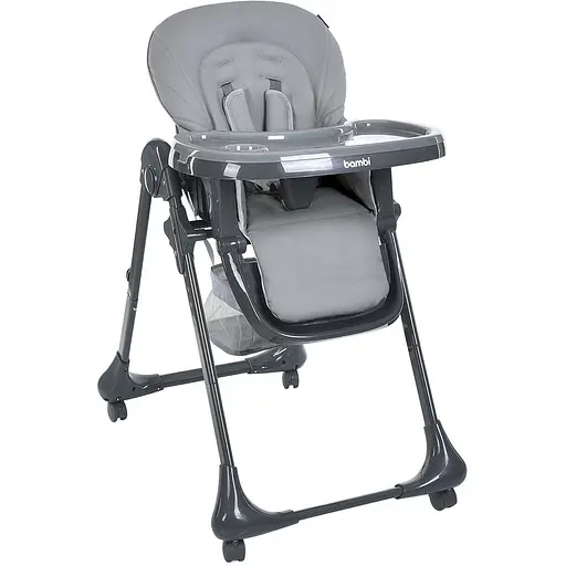 Стульчик для кормления Bambi M 3233L-G Gray 