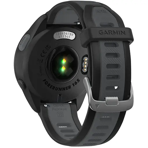 Смарт-часы Garmin Forerunner 165 Music с черным силиконовым ремешком - фото 2