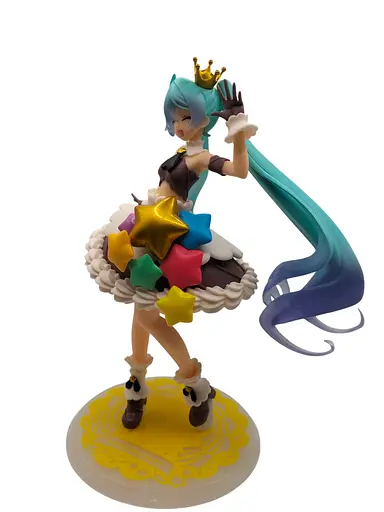 Фигурка Taito Вокалоид Хацуне Мику Vocaloid Hatsune Miku Birthday limited 18 см T V HM BL - фото 2