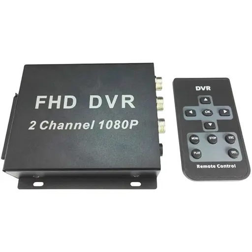 AHD видеорегистратор на 2 камеры Pomiacam MDVR для такси, автобусов, грузовиков, 2 Мп, Full HD 1080P, SD до 128 Гб, пульт ДУ