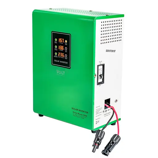 Сонячний інвертор перетворювач Volt Polska MPPT GREEN BOOST 3000 (120-350VDC) 3 кВт - фото 3