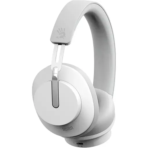Наушники Bloody A4Tech MH390 Bluetooth v5.3 + 3.5 Jack White (MH390 (White)) - фото 3