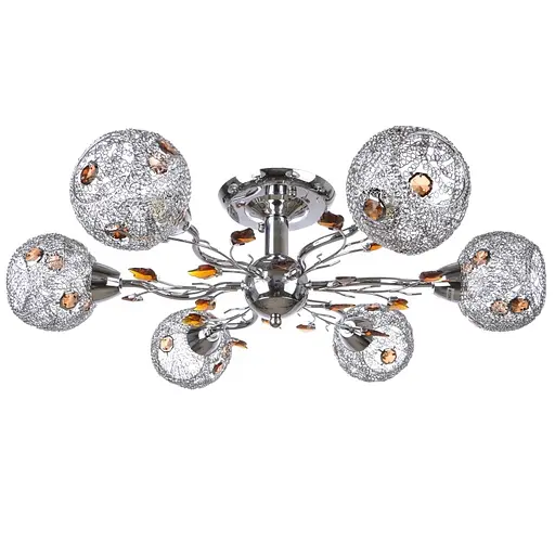 Люстра потолочная Brille галогенная флористика G9 40W G (BR-368C/6)