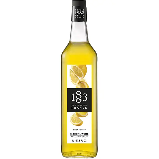 Сироп 1883 Maison Routin зі смаком жовтий лимон 1 л - фото 1