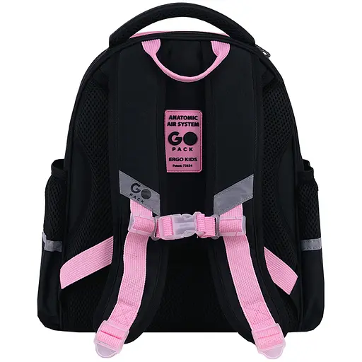 Рюкзак GoPack Education 165S Heart Черно-розовый (GO26-165S-2) - фото 6