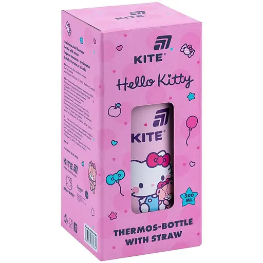 Термос с трубочкой Kite Hello Kitty 400 мл (HK25-1261) - фото 4