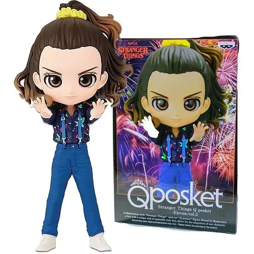 Фігурка BanPresto Q Posket Одинадцять Eleven Дуже Дивні справи Stranger Thing vol.1 15 см SWT QP ST E 2023 - фото 1