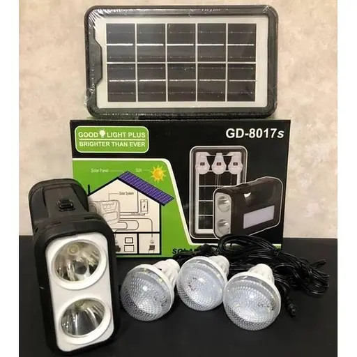 Фонарь с солнечной батареей и функцией power bank YJ-8018, 8017S - фото 7