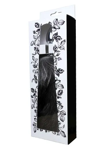 Анальна пробка Boss Fox TAIL Black XXL 9 см (чорний) - фото 9