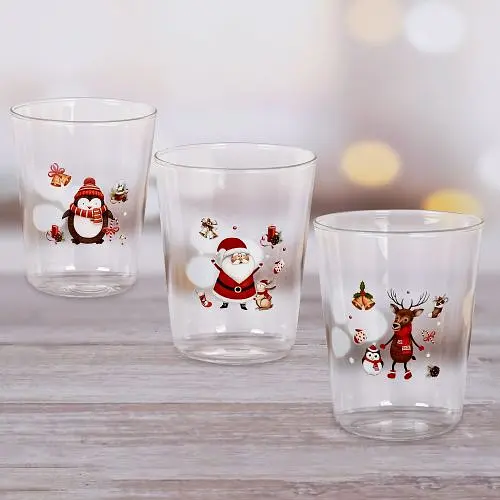 Стакан новогодний Happy Christmas, R32828, 400 мл