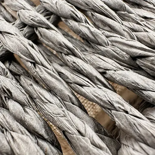 Кошик стелажний Handy Home Бантик, з текстильним вкладишем, 36х27х17 см, сірий (EW-90 L) - фото 5