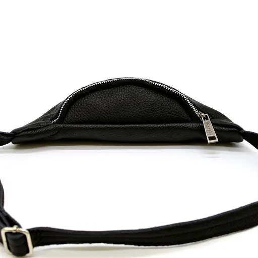 Кожаная мужская сумка на пояс TARWA 11х28х6 см sum0025984 - фото 4