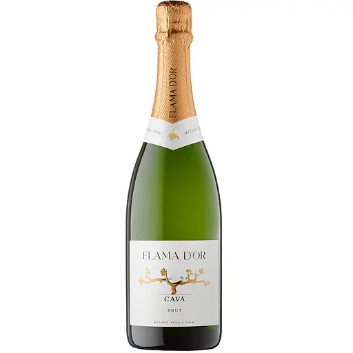 Вино игристое Flama d'Or Cava Brut белое 11.5% 0.75 л