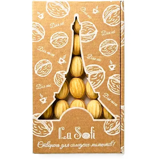 Печиво La Sofi Горішки зі згущеним молоком 20 шт. - фото 1