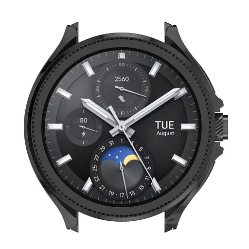 Комплект Tamister для годинника Xiaomi Watch 2Pro чорний (бампер + металевий ремінець 22 мм) - фото 7