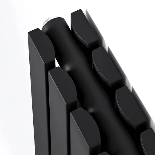 Радіатор дизайнерський Ideale Jolanda 12 5/1800/295 чорний, Чорний - фото 2