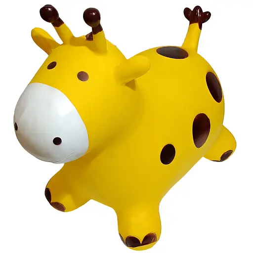 Дитяча іграшка-стрибун "Жирафік" RB2522 Жовтий