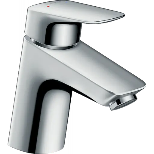 Смеситель для умывальника Hansgrohe Logis 70 LowFlow с донным клапаном хром 71078000 Хром - фото 1