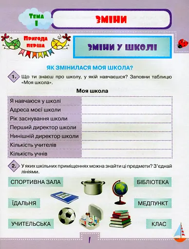 Я досліджую світ 2 клас. Робочий зошит. Частина 1 - фото 2