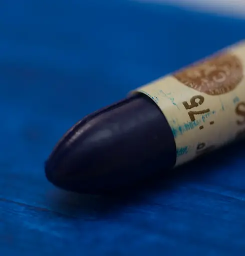 Масляная пастель Sennelier, 5 мл, Синий ализариновый лак (Blue Alizarin Lake) - фото 2