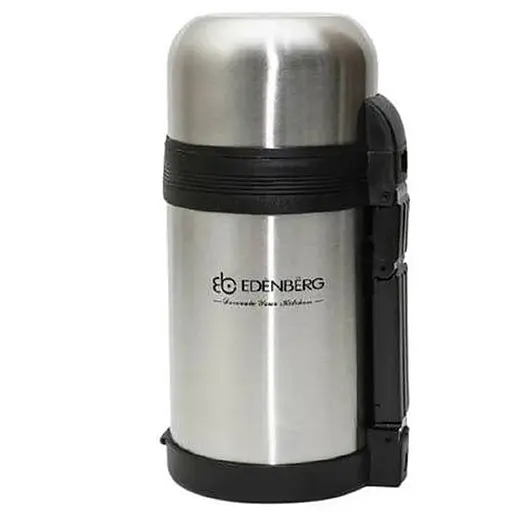 Вакуумний харчовий термос Edenberg EB-3505 600 мл Серебристий - фото 1