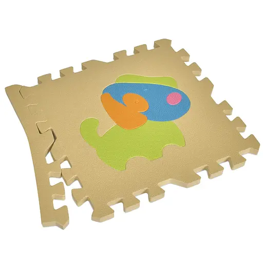Детский коврик Мозаика "Животные" Bambi MR 1288, 9 деталей, EVA, 31х31 см - фото 3