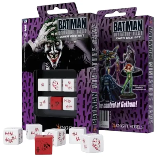 Набір кубиків Batman Miniature Game - D6 Joker Dice Set , 6 шт. (ACC0032)